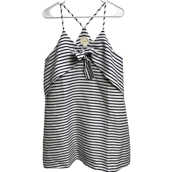 Maeve Dresses & Skirts - Maeve by Anthropologie Ahoy Swing Mini Dress Nautical Sailor Coastal Size M